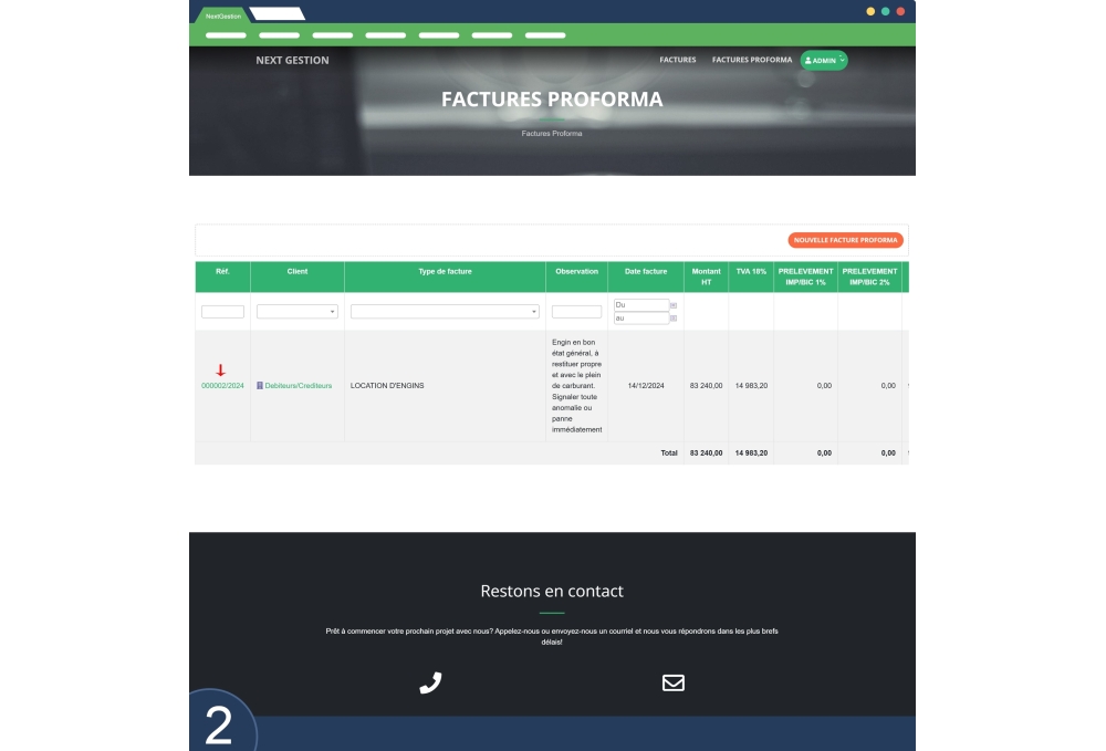 Fatturazione Mineraria