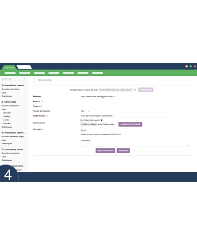 Suivi des e-mails envoyés