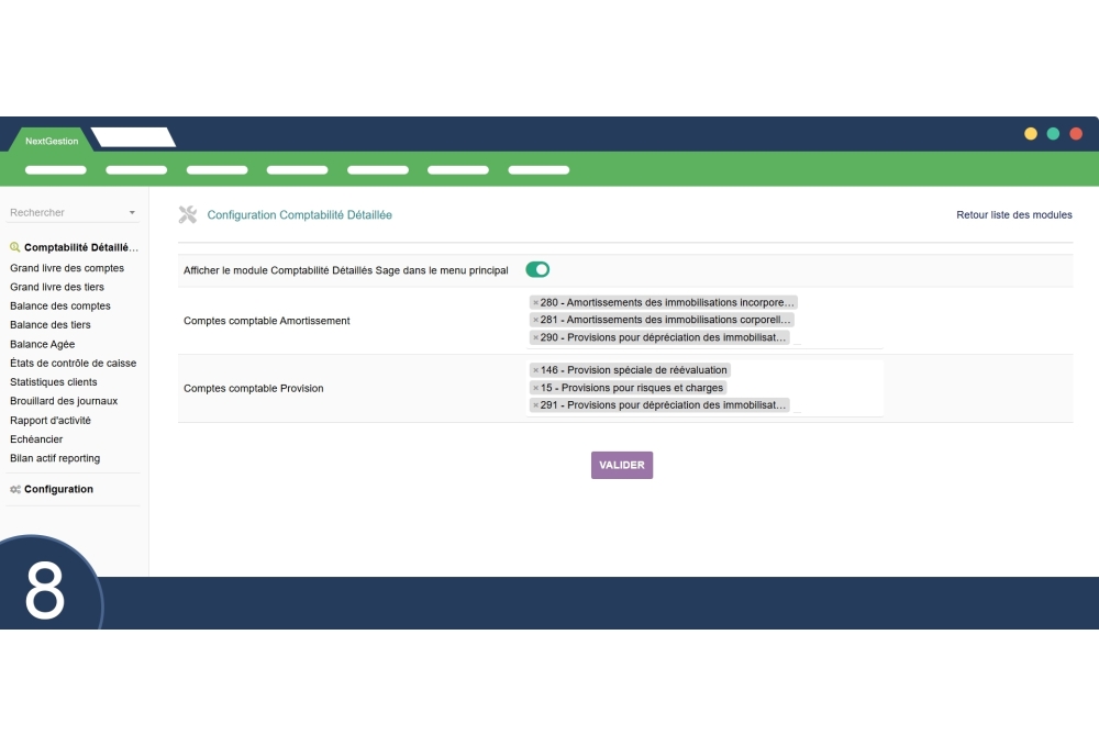 Detailed Sage Accounting Module