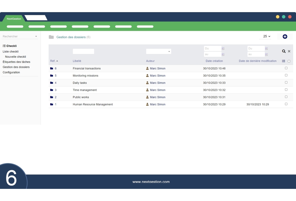 Checkli - Gestión de listas