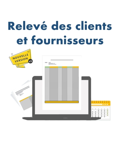 Module des Relevés clients et fournisseurs Dolibarr