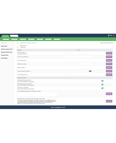 Module des Relevés clients et fournisseurs Dolibarr