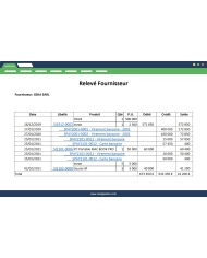Module des Relevés clients et fournisseurs Dolibarr