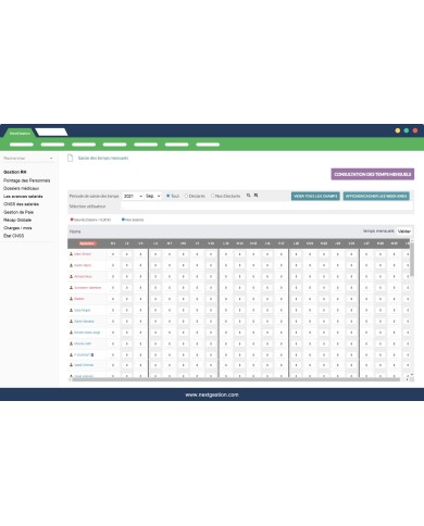 Module Gestion des Ressources Humaines GRH & Paie